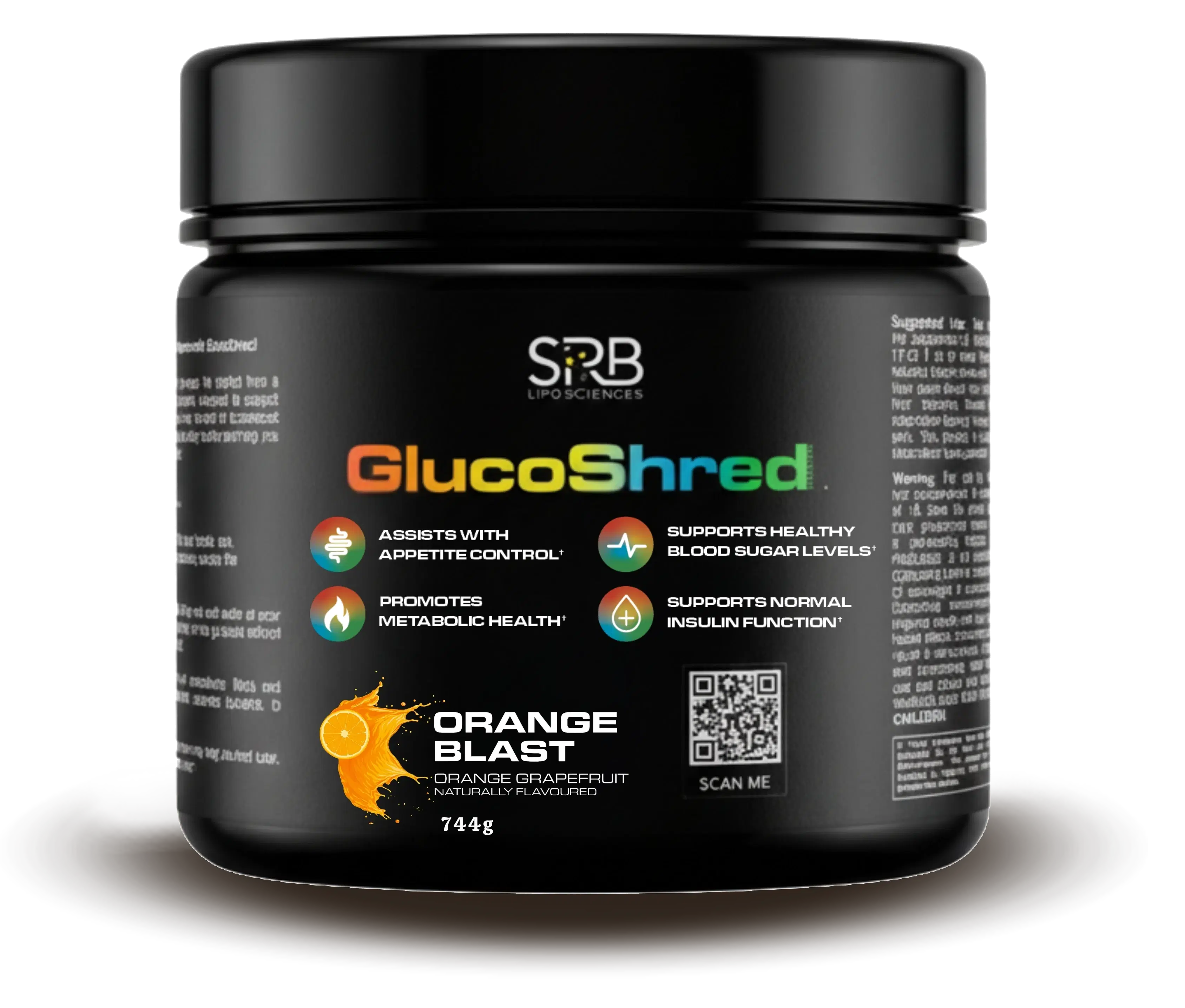 GlucoShred Bottle